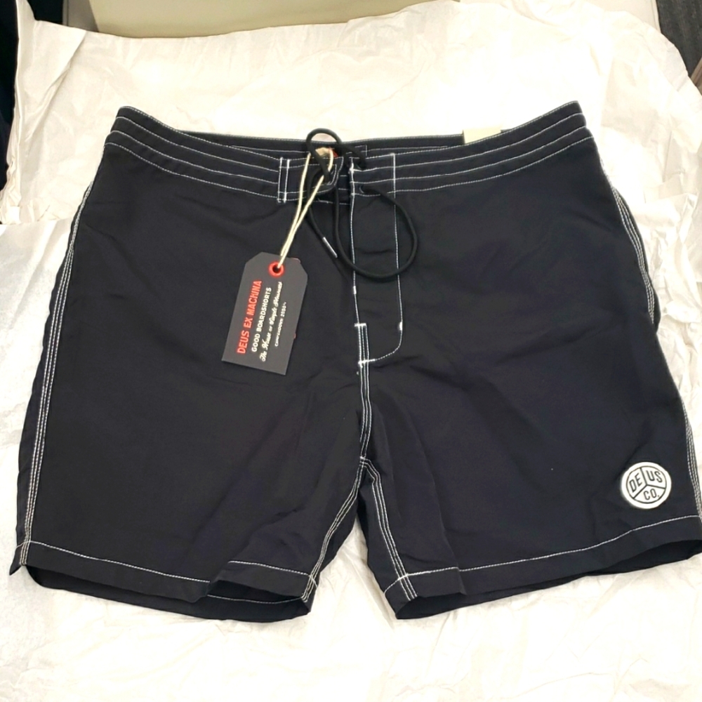 Men's Black Swim Shorts